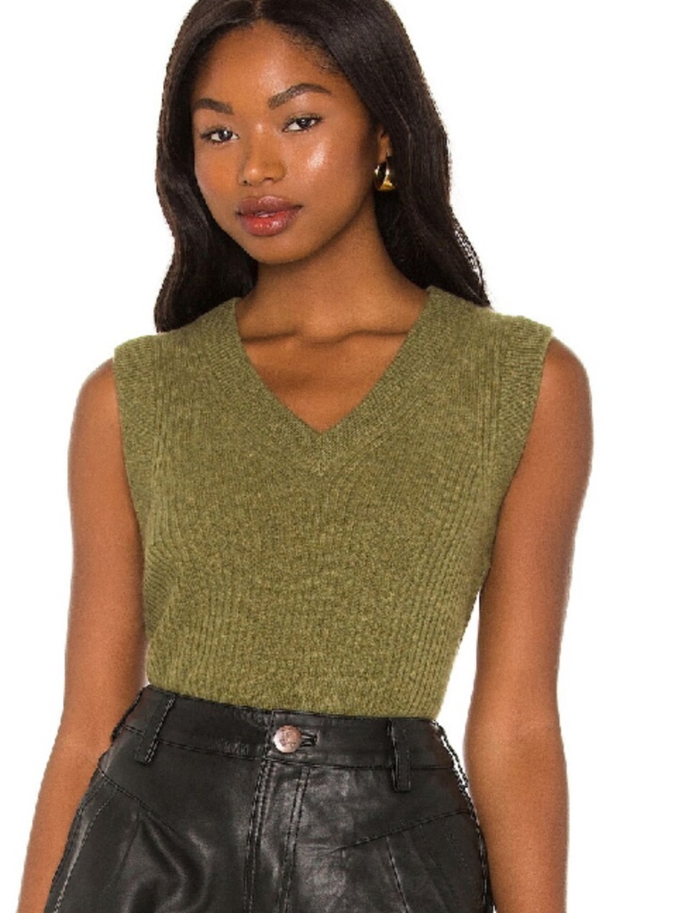 ATM Cashmere Mouline Vest - M
